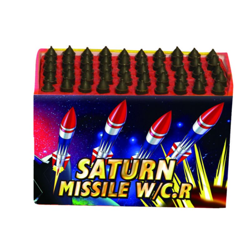 صواريخ زحل الألعاب النارية 50 طلقة