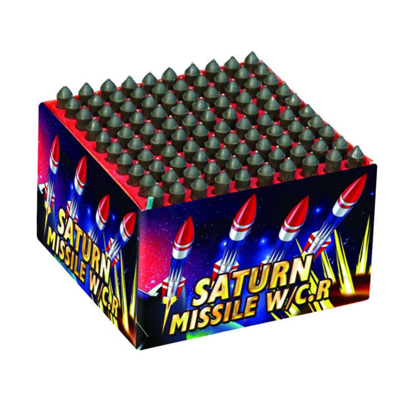 Saturn Missiles Fireworks 100 fana