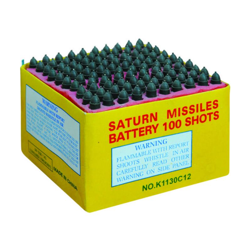 Ibhetri ye-Saturn Missiles 100 Shots