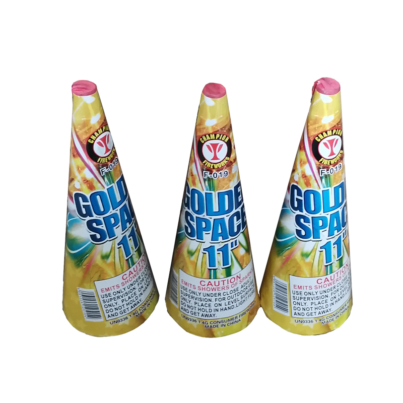 11 Inch Conic Fountain Fireworks