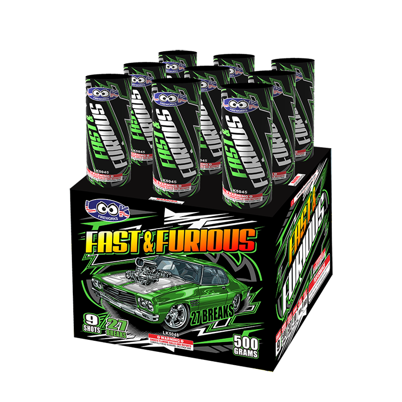 LK5048 Fast & Furious 9 Shots 27 Breaks