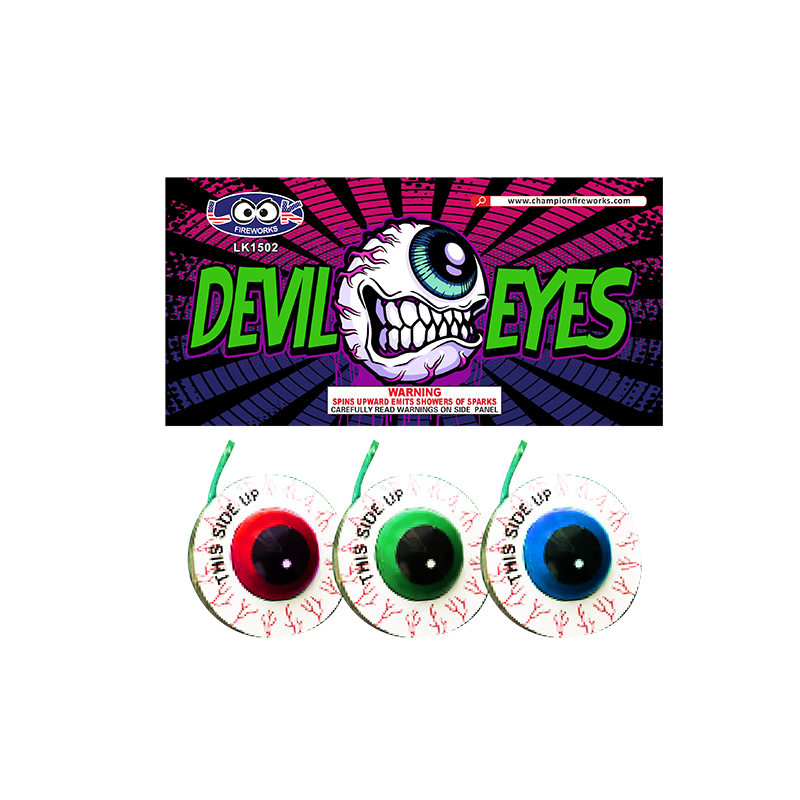 LK1502 Devil Eyes fyrværkeri