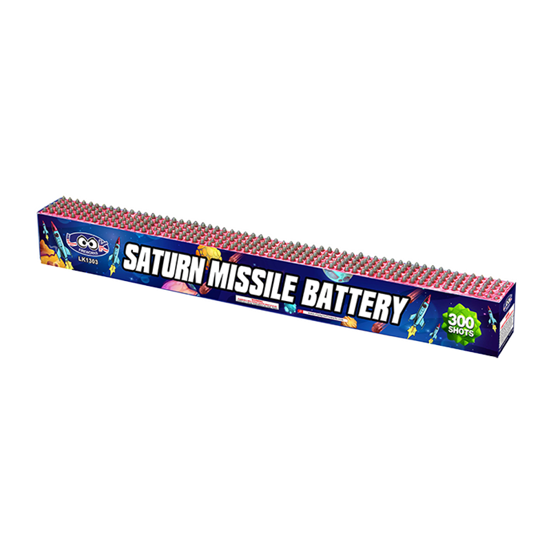 LK1303 Saturn Missiles Fireworks 300 Tiri
