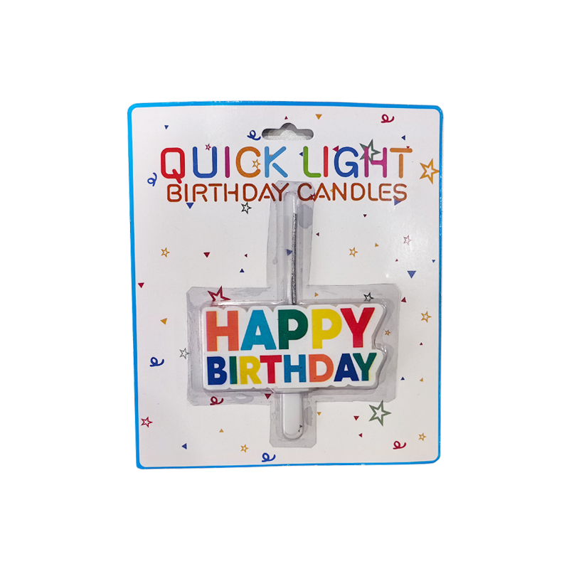 Happy Birthday Sparkle Candle